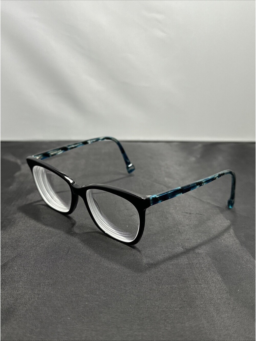Heartland JULIE Eyeglasses Frames Only Womens 53-16-145 Black Cat Eye Full Rim